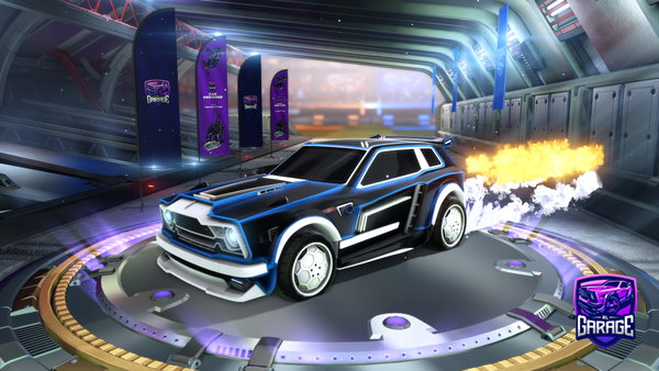 A Rocket League car design from HunterStudiozzz
