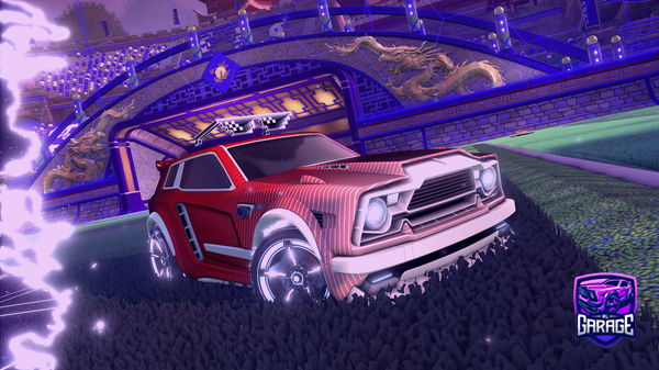 A Rocket League car design from BL4K3Y3