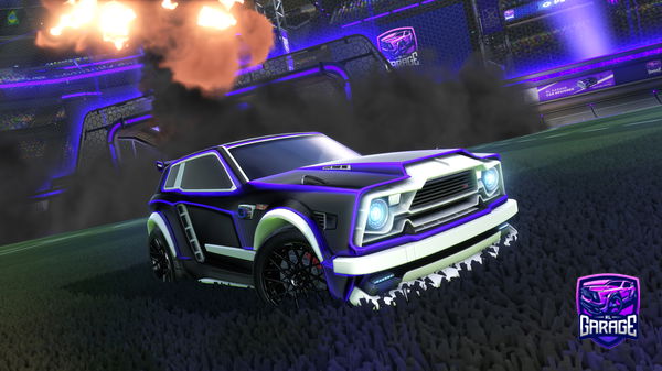 A Rocket League car design from karmaax