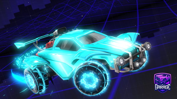 A Rocket League car design from turtleleo77