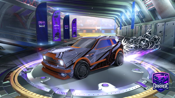 A Rocket League car design from NTHEF