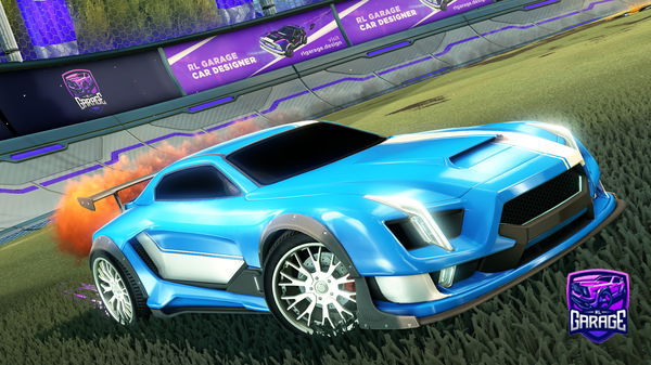 A Rocket League car design from ESpeed2017