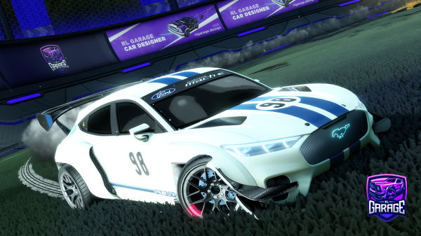 A Rocket League car design from TalhaYLMZCN