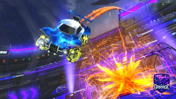 A Rocket League car design from TsmSxmuel