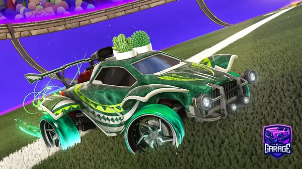 A Rocket League car design from abspielen