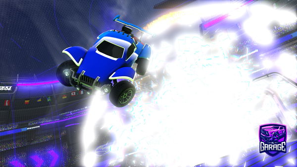 A Rocket League car design from ForYahuah
