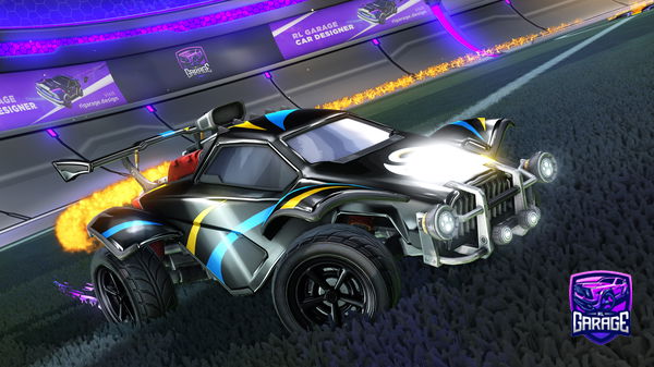 A Rocket League car design from vozify-rl