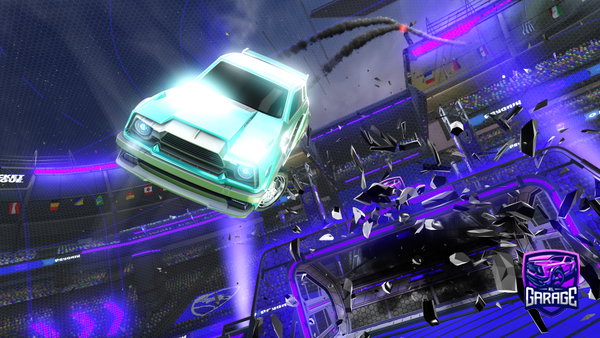 A Rocket League car design from LostYhu