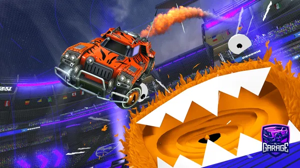 A Rocket League car design from Babyscklid