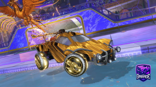 A Rocket League car design from Lunarblade01
