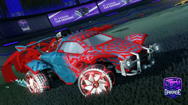 A Rocket League car design from RedKevin3