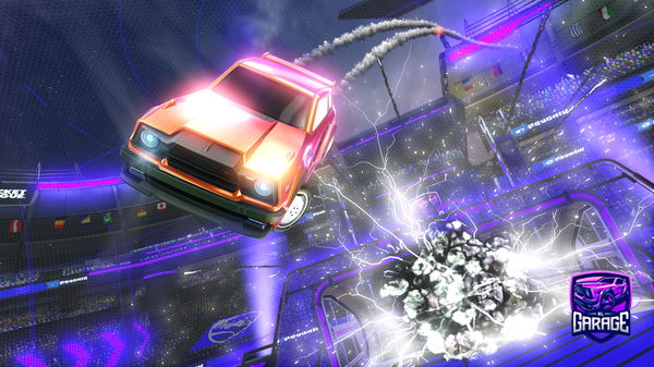 A Rocket League car design from potato6