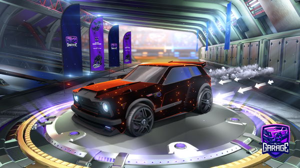 A Rocket League car design from stuckilivio