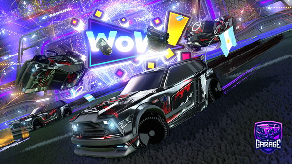 A Rocket League car design from Elgatopiniway69