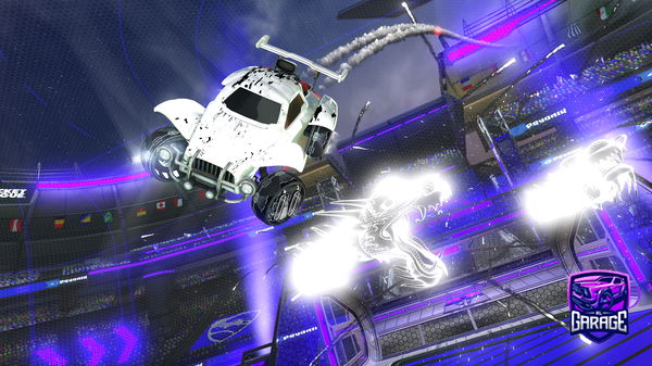 A Rocket League car design from Ultragod09