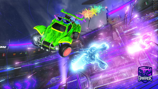 A Rocket League car design from Zorly