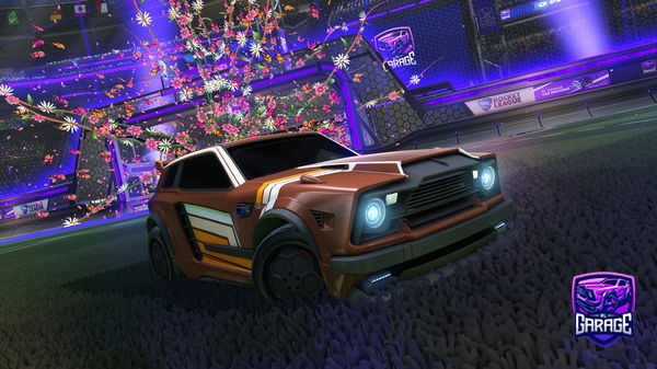 A Rocket League car design from Games_of_Fox