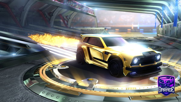 A Rocket League car design from bbone99can