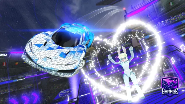 A Rocket League car design from FAZEmanu