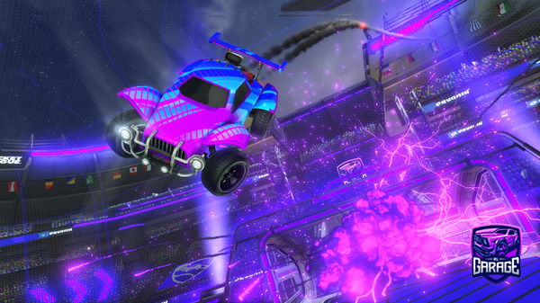 A Rocket League car design from Feniic2