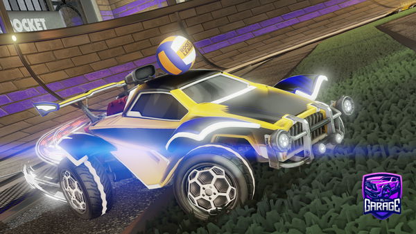 A Rocket League car design from irosario78