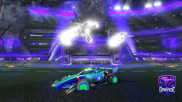 A Rocket League car design from Ice_Mik