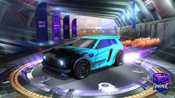 A Rocket League car design from letice721