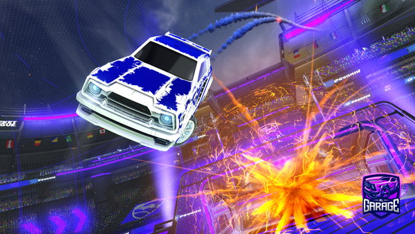 A Rocket League car design from Joodi
