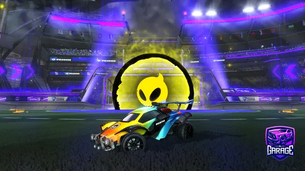 A Rocket League car design from IAmVezix