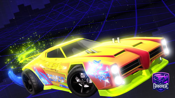 A Rocket League car design from DE_4cepower