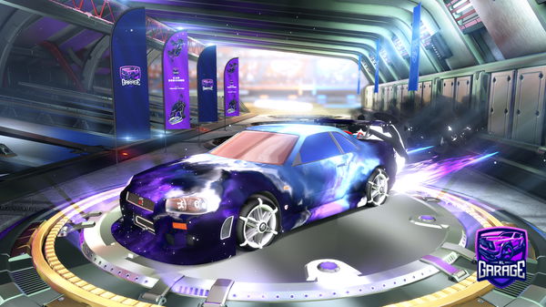 A Rocket League car design from nexzzy