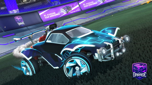 A Rocket League car design from jrr__