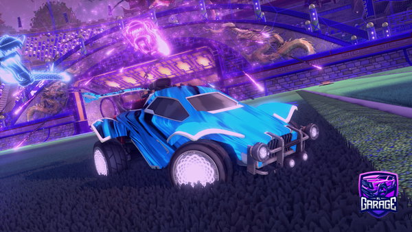 A Rocket League car design from San_pro123