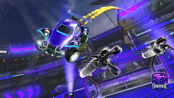 A Rocket League car design from guccixd5816