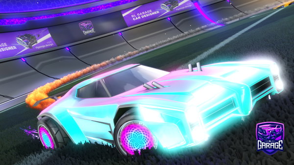 A Rocket League car design from L3onix1024