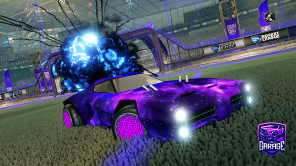 A Rocket League car design from PG24