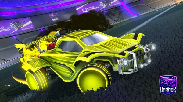 A Rocket League car design from TensiveZexal