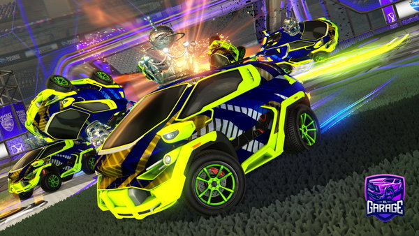 A Rocket League car design from DarkEmerald1