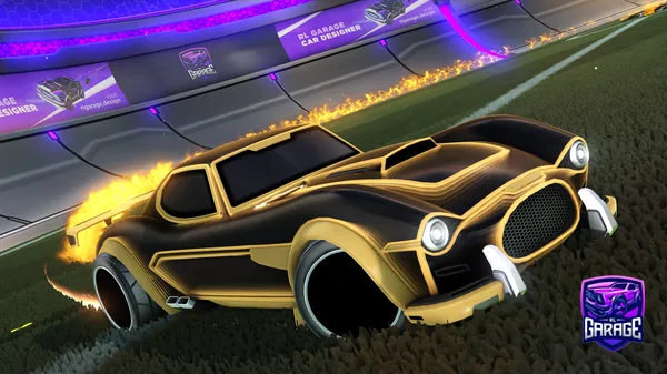 A Rocket League car design from Splitspeed