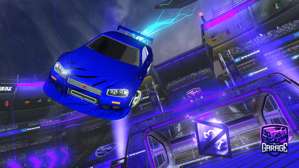 A Rocket League car design from PaoTiltado