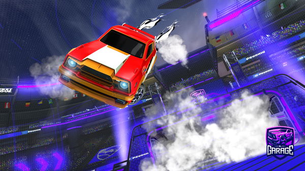 A Rocket League car design from andrezinhocoelho