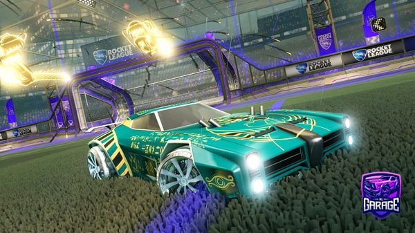 A Rocket League car design from KDKNABB