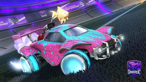 A Rocket League car design from MoistBrownie