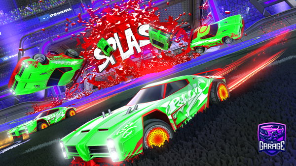 A Rocket League car design from kzaff
