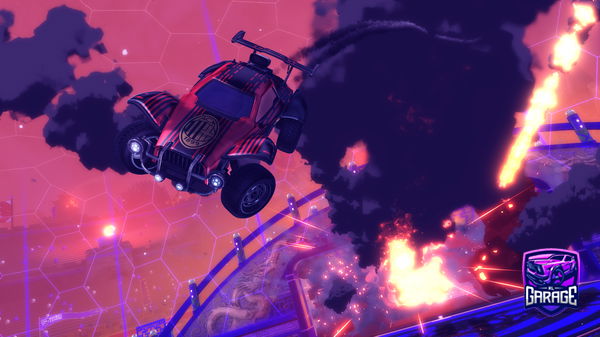 A Rocket League car design from Isakiscoolbtw