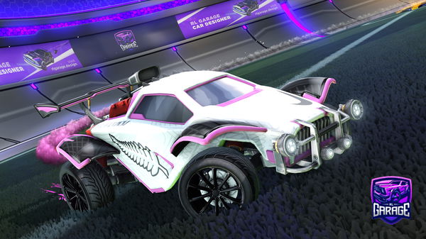 A Rocket League car design from Pinkasaurus