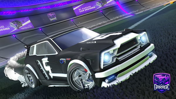 A Rocket League car design from gabrielefissore