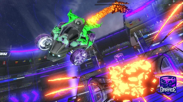 A Rocket League car design from bobatryu