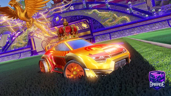 A Rocket League car design from pizzaman212