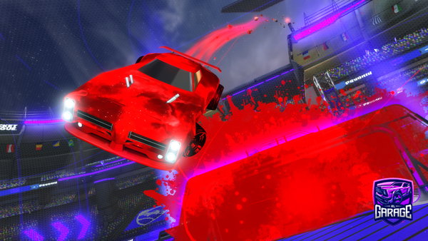 A Rocket League car design from ChackMorris733